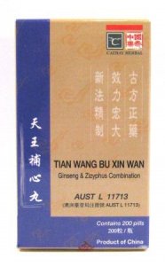 Tian Wang Bu Xin Wan - Ginseng & Zizyphus Combination